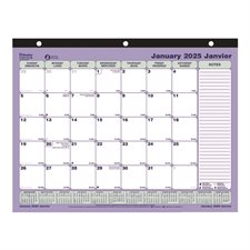 Monthly Desk Pad Calendar (2025)