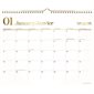 Calendrier mural mensuel WorkStyle™ (2025)
