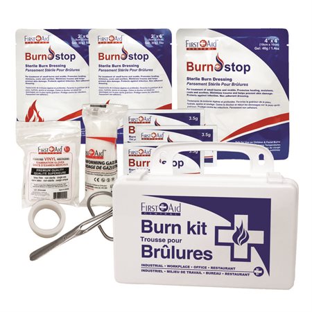 Trousse de premiers soins pour brûlures