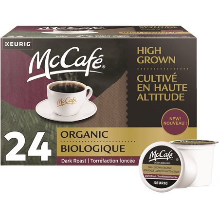 Rainforest High Grown Organic Roast McCafé Kcup