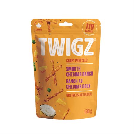 Bretzels artisanaux ranch au cheddar doux Twigz