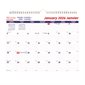 Monthly Wall Calendar Bilingual (2026)