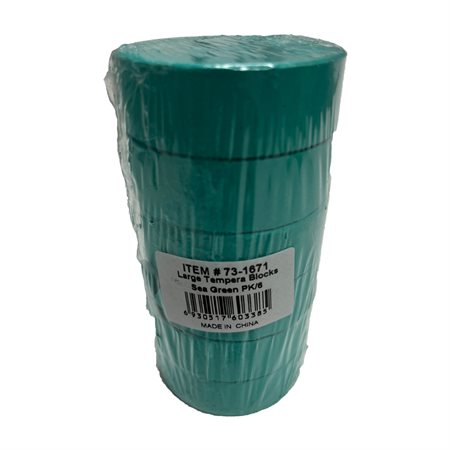 Tempera Blocks - Sea Green
