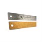 Ruler Metal Stainless Cork Back
