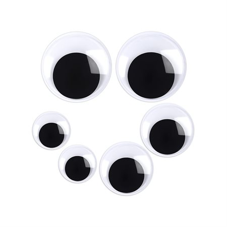 Wiggle Eyes Black And White