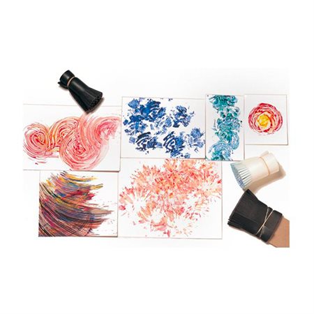 Pinceaux souples en mousse