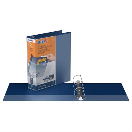 Reliure à anneau en D avec couverture transparente