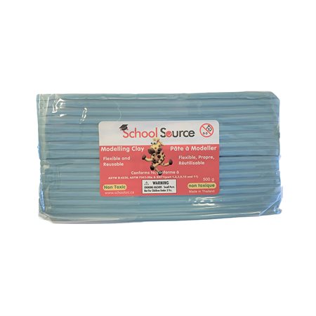 Pâte à modeler tendre de qualité - Bleu clair
