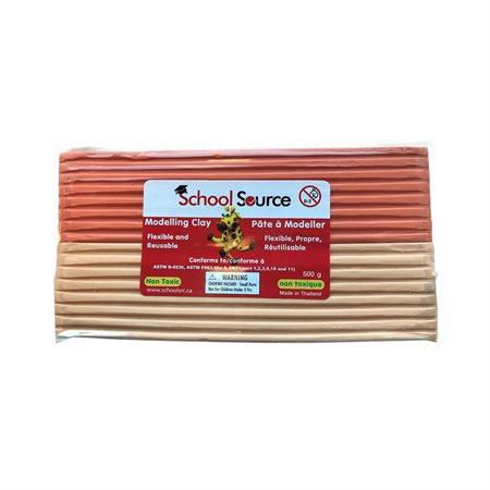 Quality Soft Modeling Clay - 4 Skin Tones