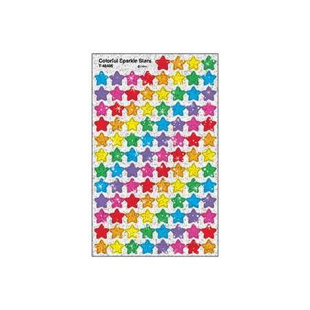 Autocollants scintillants - Étoiles scintillantes colorées