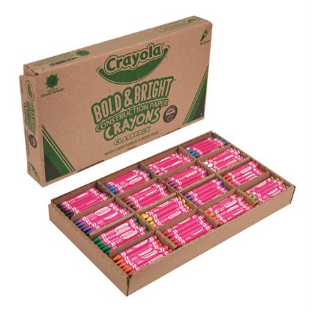 Construction Paper Crayons