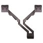 Bras de moniteur ajustable double