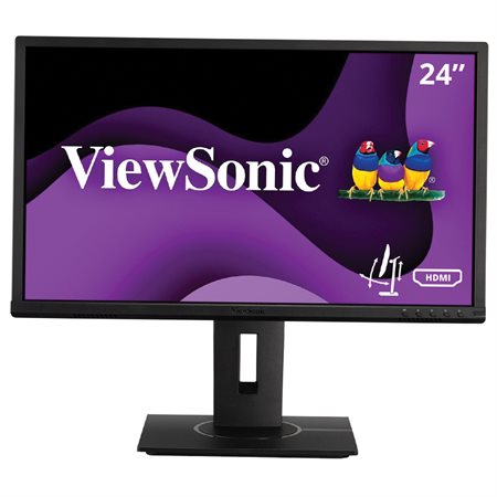 Moniteur ergonomique Full HD 24 po.