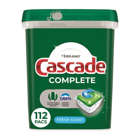 Cascade Complete Action Pacs détergent pour lave-vaisselle