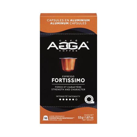 Capsule Nespresso fortissimo