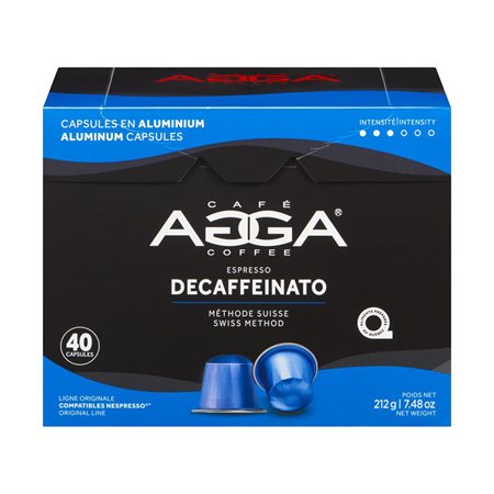 Decaf 40 Nespresso Compatible Capsules