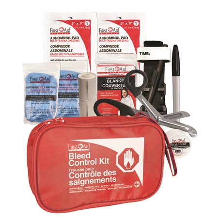 Trousse de premiers soins d'urgence de base