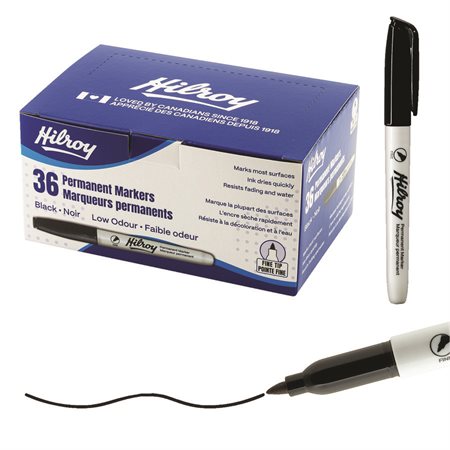 MARKER PERM.FINE BK