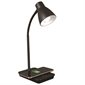 Lampe de bureau DEL avec une station de charge sans fil