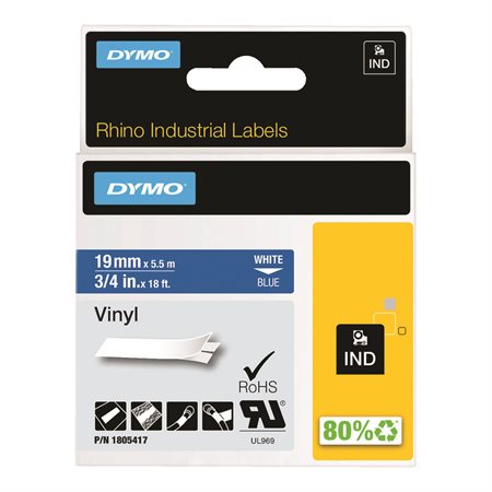 Étiquettes industrielles en vinyle