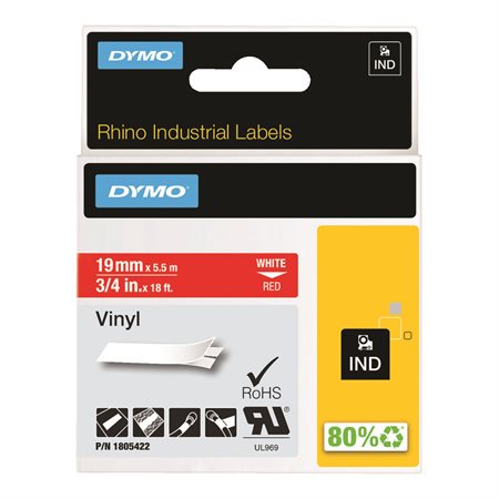 Étiquettes industrielles en vinyle