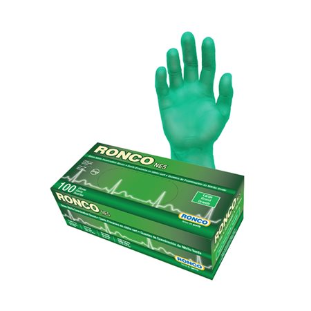 NITRILE GLOVE 6MIL.LARG.FRE.GR