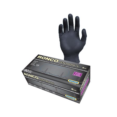 NITRILE GLOVE FREE XXLARG.BK.