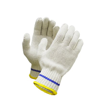 POLY COTON GLOVE MEDIUM