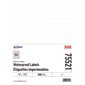 LABEL WTPRF 2 / 3X1 3 / 4 ADH.LAS LABEL WTPRF 2 / 3X1 3 / 4 ADH.LAS