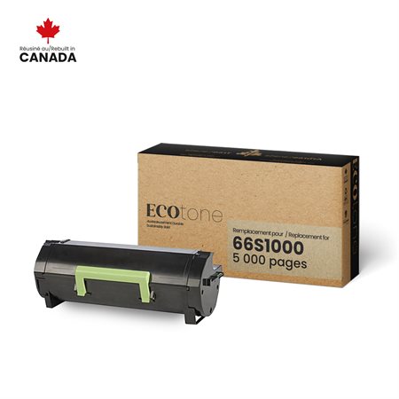 Remanufactured Toner Cartridge (Alternative to Lexmark 66S1000)