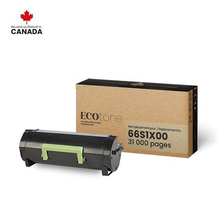 Remanufactured Toner Cartridge (Alternative to Lexmark?66S1X00)