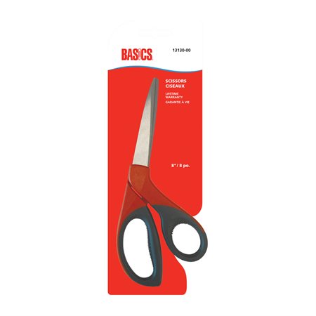 Ciseaux 8 po à poignée inclinée
