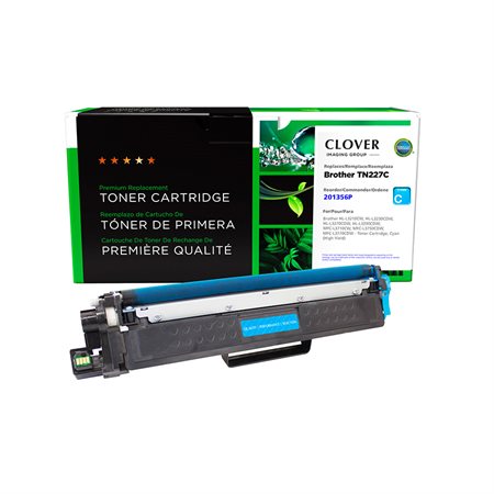 Remanufactured Toner Cartridge ((Alternative to Brother TN227C)