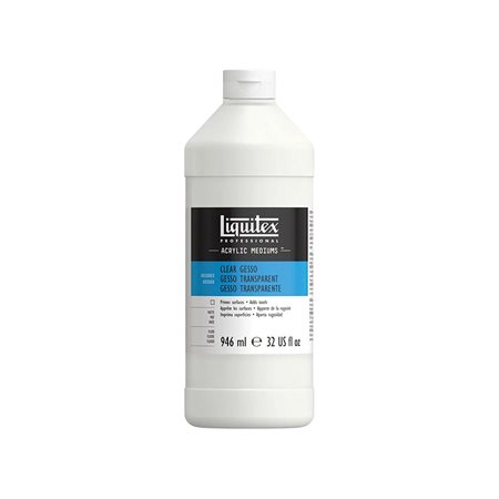 Enduit gesso acrylique transparent