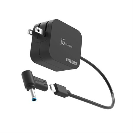 Mini-chargeur USB-C® avec convertisseur DC