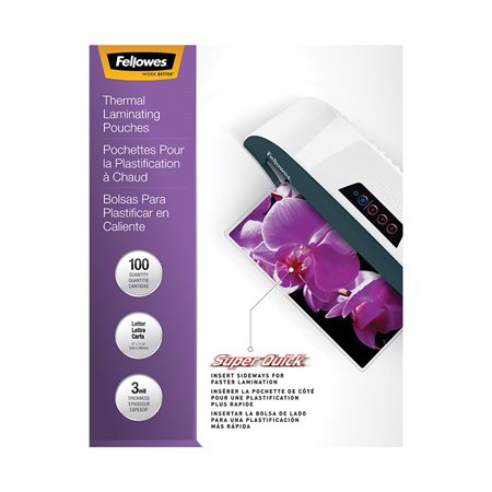 Pochettes pour laminage SuperQuick™