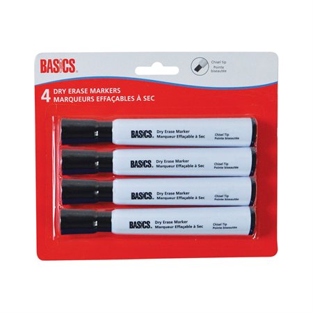 Marqueurs effaçables à sec pour tableaux blancs