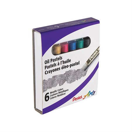 Oil Pastels Metallic Colours