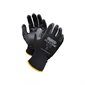 Flexsor™ Polyurethane Palm Coated Gloves Large Black on Black