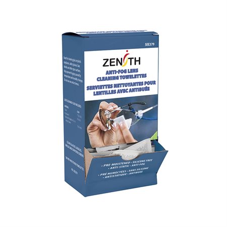 Lingettes nettoyantes pour lunettes