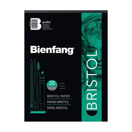 Bloc de papier bristol vélin