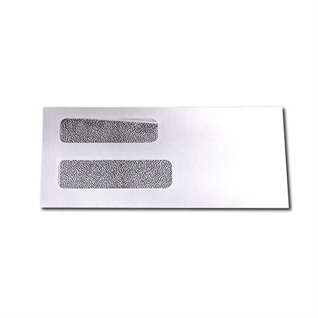Peel & Seal Double Window Envelopes