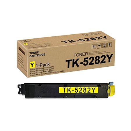 Compatible Toner Cartridge (Alternative to  Kyocera TK-5282Y)