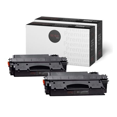 Set of Two Compatible Toner Cartridges (Alternative to HP CE505A / CF280A and Canon 119)