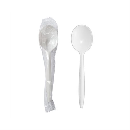 POLYPROPYLENE SOUP SPOONS