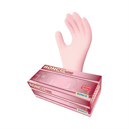 Touch Examination Gloves Medium Pink
