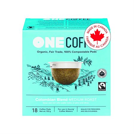 CAFE K-CUP ONE COFFEE COLOM