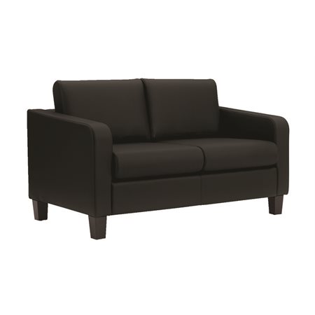 SUBURB 2-SEAT SOFA.VINYL BK