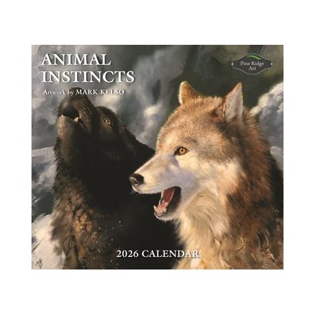 CALENDRIER ANIMAL INSTINCTS 2026