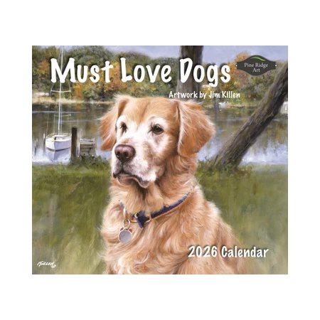 CALENDRIER MUST LOVE DOG'S 2026